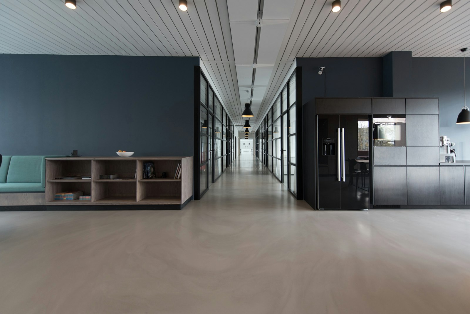 Bright open-plan office where ERPNext consultations take place